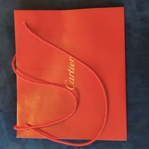 Cartier Red Gift Bag 🎁